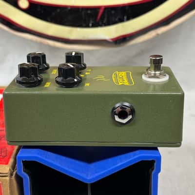 JHS Pedals Muffuletta Fuzz Pedal with Box - Army Green image 6