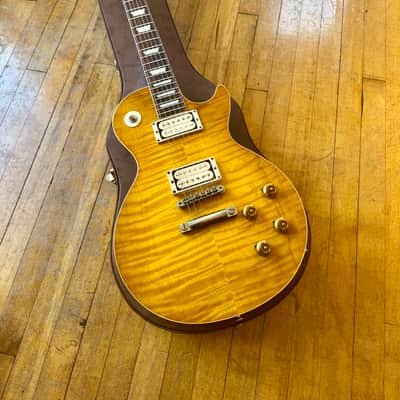 Gibson Custom Shop R9 - 8.4 lb, Rare Hard Rock Maple Top! - Special Order, w/ OHSC + CoA - Lemon Burst, Creamtone A3 Pickups, 2012, '59 Les Paul Reissue image 7