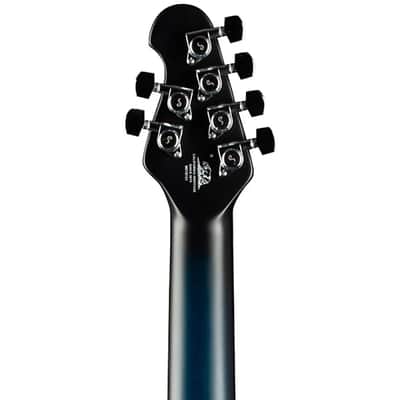 The Majesty Ernie Ball Music Man John Petrucci Majesty 6 Electric Guitar (NEW ARRIVAL) 2024 - Blue Silk image 9