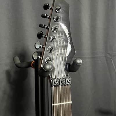 Dean Exile Select Floyd Neck-thru Archtop Quilt Maple Trans Black Burst image 5