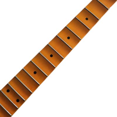 Full Scalloped Maple Guitar Neck,24-Fret image 4