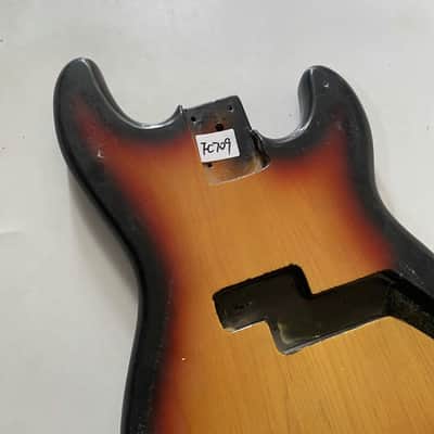 Alder Veneer Top 4 String Precision Bass Style Basswood Body image 9