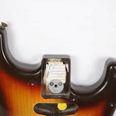 1979 Vintage Fender Stratocaster Sunburst 3-Bolt BODY 4.2 lbs Super CLEAN 1970s USA Strat image 4