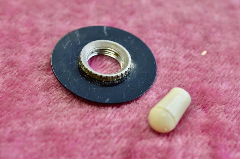 Vintage 1960's Gibson Les Paul Custom Switch Ring Poker Chip - SG Standard Special image 1
