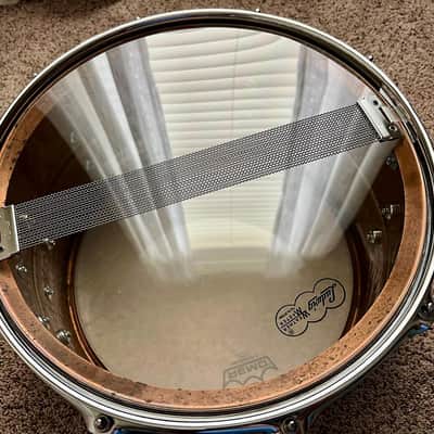 MINT: only 12 made, rare Ludwig Raw Hammered Bronze Phonic 8x14" Snare image 5