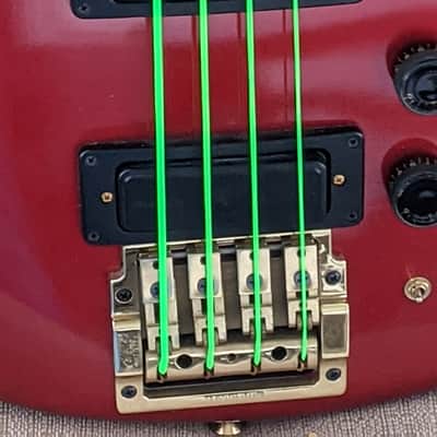Peavey Dyna-bass 1986 Candy Apple Red image 14