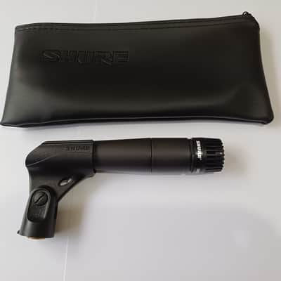 Shure SM57 Cardioid Dynamic Microphone - with zip case and mic clip image 1