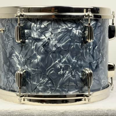 Slingerland 22/13/16" Radio King Drum Set - Black Diamond Pearl image 7