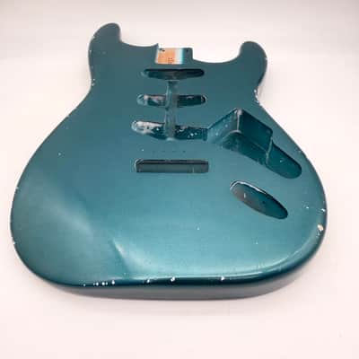 MJT Stratocaster Body Alder Relic Nitro Sherwood Green mjt6666 image 5