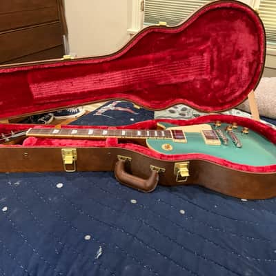 Gibson Les Paul Standard '50s Plain Top 2023 - Present - Inverness Green image 4