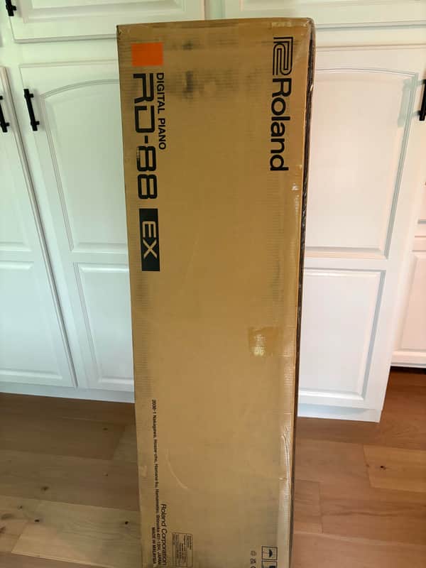Roland RD-88EX 88-Key Digital Stage Piano 2025 - Present - Black image 1