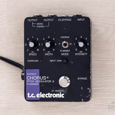 【箱付き】tc electronic / STEREO CHORUS+ TC Electronic | Product | STEREO CHORUS+ FLANGER