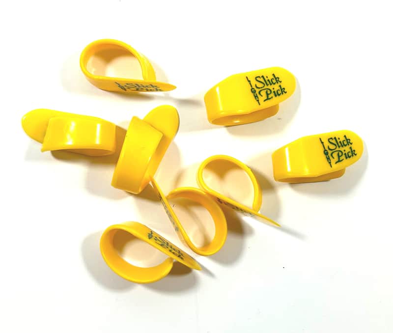 Fred Kelly Thumb Picks Slick Picks 8 Pack Delrin Light Banjo Guitar image 1