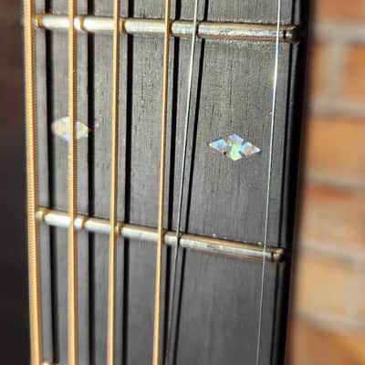USA Crowder Acoustic Dreadnought- RECENT FRET JOB-Intonated-Stunning Guitar image 6