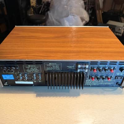 Vintage Woodgrain & Silver Sanyo DCX 1970K Receiver Fresh Service Near MINT RARE image 10