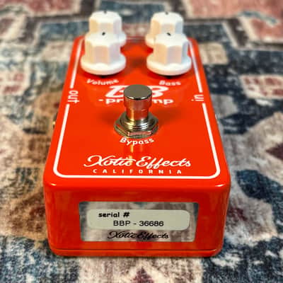 Xotic BB Preamp Guitar Effect Pedal W/Box & Paperwork! image 3