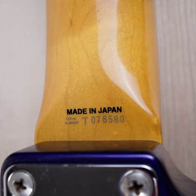 Fender ST62-70TX Stratocaster Reissue MIJ 2007 Jupiter Blue w/ Matching Headstock Made in Japan w/ Bag image 18