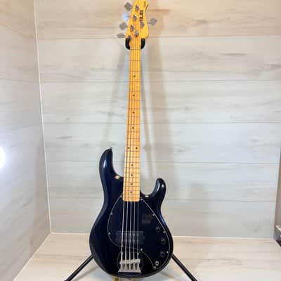 Sterling SUB StingRay Ray5 5-String Bass Guitar Black Maple Fingerboard image 13