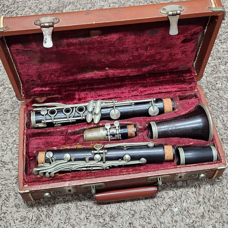 Rare 1940s Rampone & Cazzani Clarinet – Handmade in Italy – Serial #018 – Excellent Condition image 1