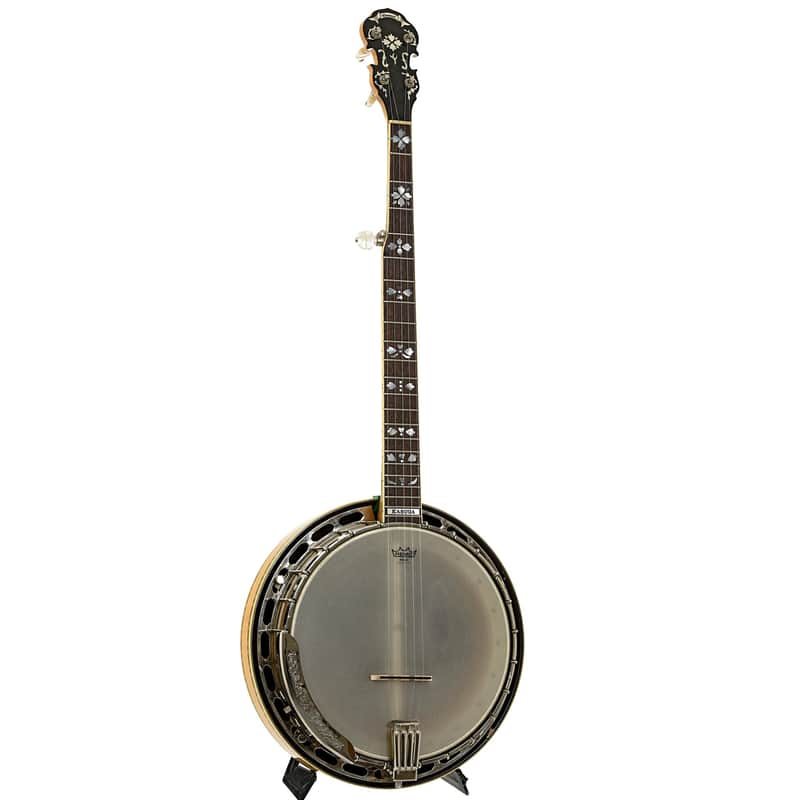 Conrad-Kasuga Hearts & Flowers Resonator Banjo (1970s) | Reverb