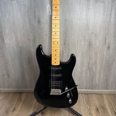 Squier II Standard Stratocaster with Maple Fretboard (Made in Korea) 1989 - 1992 - Black image 1