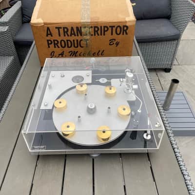 J.A. Michell Transcriptor Hydraulic Reference Turntable with Original Dust Cover image 2
