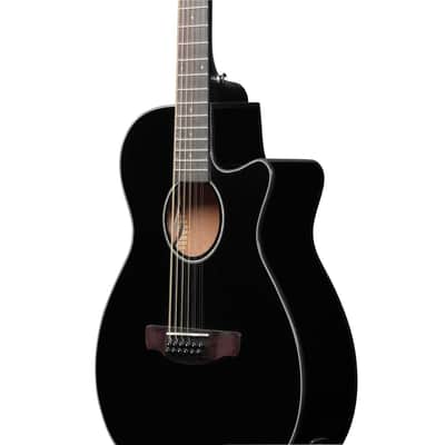 Ibanez AEG5012 AEG Series Single-Cutaway 12-String Acoustic Electric Guitar, Black image 5