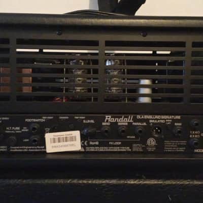 Randall Satan 50 Ola Englund Signature 2-Channel 50-Watt Tube Guitar Amp Head - Black image 6
