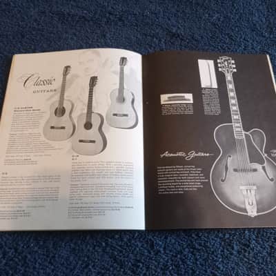 Vintage 1962 Gibson Full-Line Catalog! Rare, Original Case Candy, Paperwork! image 20