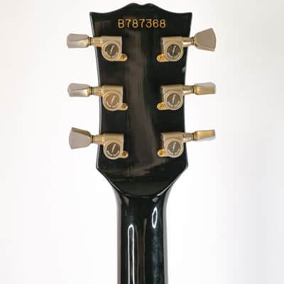 1978 Greco EG1000B Les Paul Custom style Guitar w/ Maxon Pups, Split Diamond Inlay, Gigbag image 13