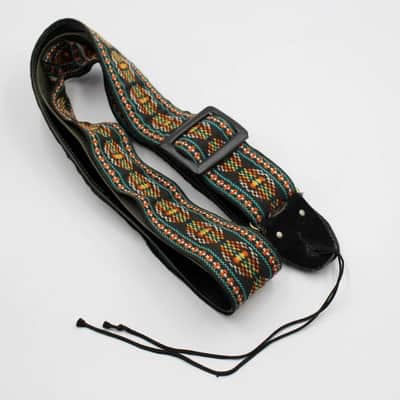 Beautiful Colorful Braided Guitar Strap ~Persian Style~ image 2