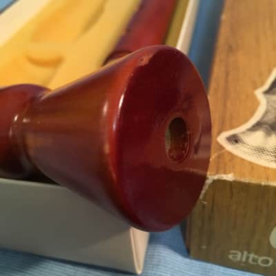 Gill Alto Recorder in F Wood - Like New with Box-  Made in Israel c1975 image 10