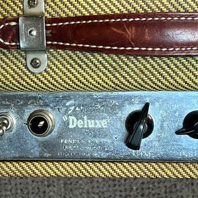 1954 Fender Model 5C3 Tweed Deluxe Amp image 6