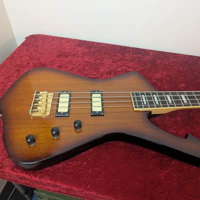 Ibanez ICB200-BS Standard Iceman Bass 2004 - 2008 - Brown Sunburst Made in Korea Guitar image 21
