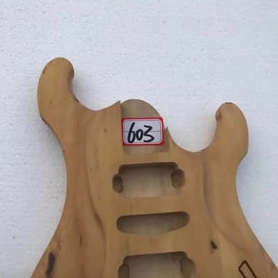 Unfinished Electric Guitar Body HSH image 4