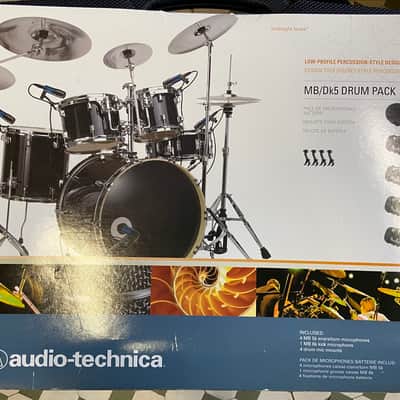 Set microfoni audio-technica mb/dk5 drum pack image 1