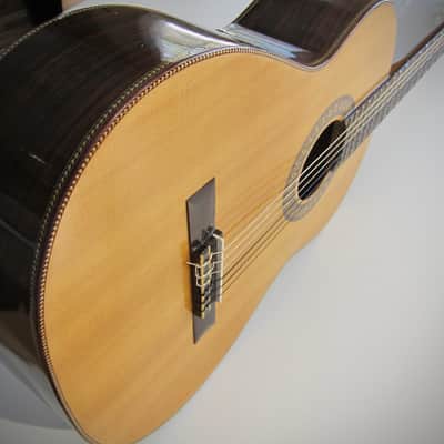 Palmer Classical Guitar Model Model PC-15 Traditional Guitar of Valencia Spain Herringbone Circa-1970s-Natural Rosewood image 17