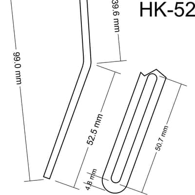 Premium Pickguard Bracket For Harmony Silvertone Gretsch Archtop Guitar etc ,Gold Plated image 2