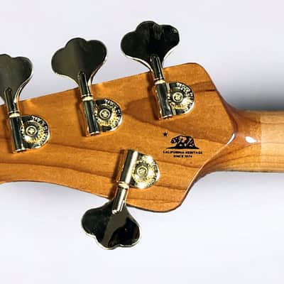 Ernie Ball Music Man Stingray 4 Special, Ocean Sparkle / Roasted Maple *IN STOCK image 11