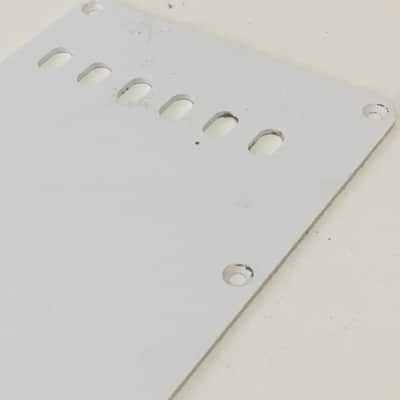 Fender American Vintage Reissue White Relic 1-Ply Strat Tremolo Cover Guitar Back Plate USA Stratocaster image 4