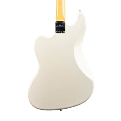 Fender Custom Shop Bass VI Deluxe Closet Classic - Aged Olympic White (737) image 6