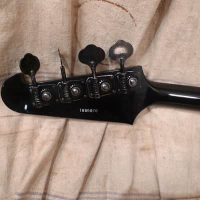 Greco Thunderbird Bass 1989 Black T Bird Bass Guitar image 5