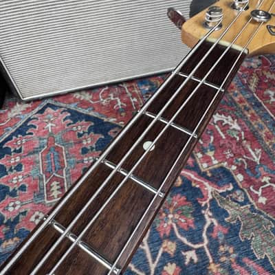 Fender Japan J-Craft Collection Medium Scale Jazz Bass Model JB45-M Sunburst - 2004-05 image 20