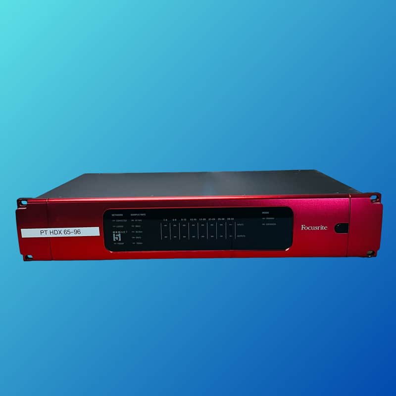 Focusrite RedNet 5 Pro Tools HD Bridge Dante Audio Interface image 1