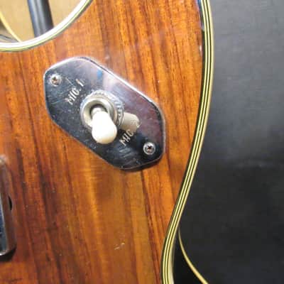 Vintage Greco 920 Double Cutaway Hollow Body With Chipboard Case image 5
