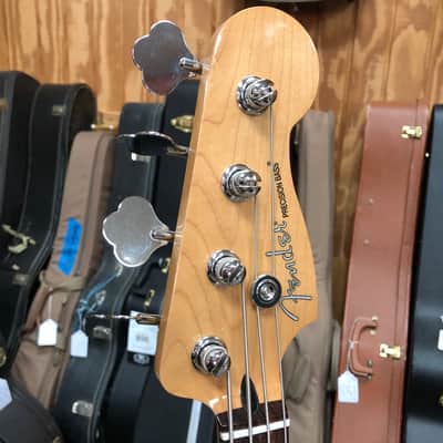 2012 Fender Blacktop Precision Bass - Black w/ Gig Bag & Extra Pickguard image 6