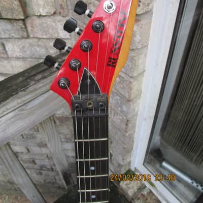 Russtone Double Cut Superstrat Red image 4
