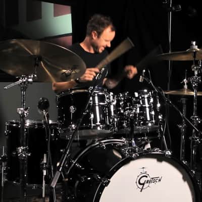Gretsch Renown 5-Piece Drum Set (22/10/12/16/14sn) Piano Black image 2