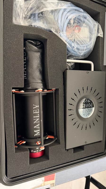 Manley Labs Reference Cardioid Large Diaphragm Tube Condenser Microphone 2010s - Black image 1