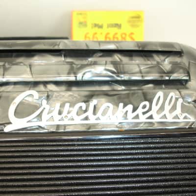 Pancordion Crucianelli Piano Accordion, Slate w/ Case & Straps image 11